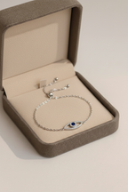 Guardian Glow 925 Sterling Silver Bracelet for Women | Elegant Gold & Silver Finish Protective Bracelet