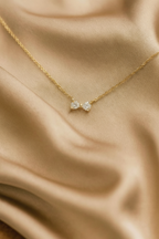 Chérie Bow 925 Sterling Silver Pendant Necklace for Women | Elegant Bow Knot Necklace