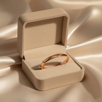 Glint Rhinestone Bangle Bracelet for Women | 18K Gold Plated Elegant Statement Bangle