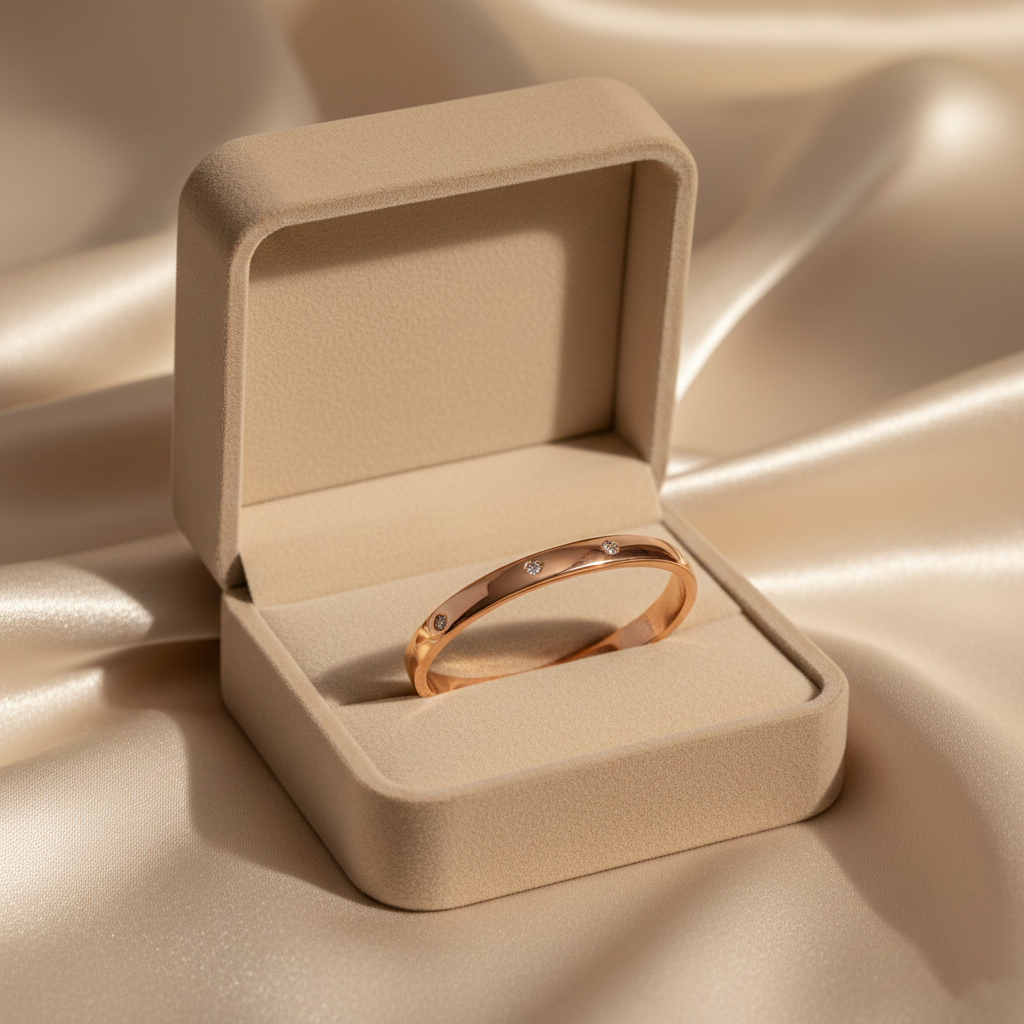 Glint Rhinestone Bangle Bracelet for Women | 18K Gold Plated Elegant Statement Bangle