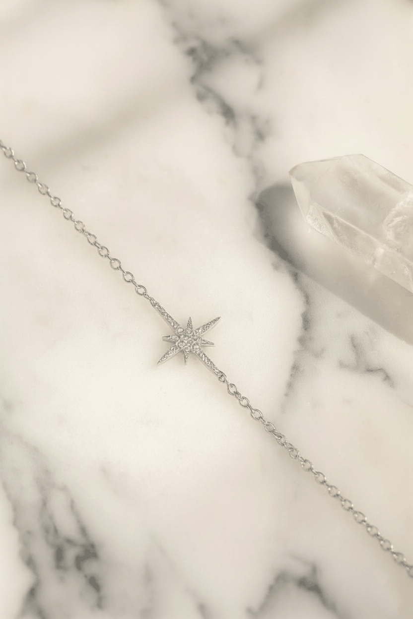 Astral Spark 925 Sterling Silver Bracelet for Women | Elegant Gold & White Gold Finish Bracelet by House Of RISMÉ House Of RISMÉ