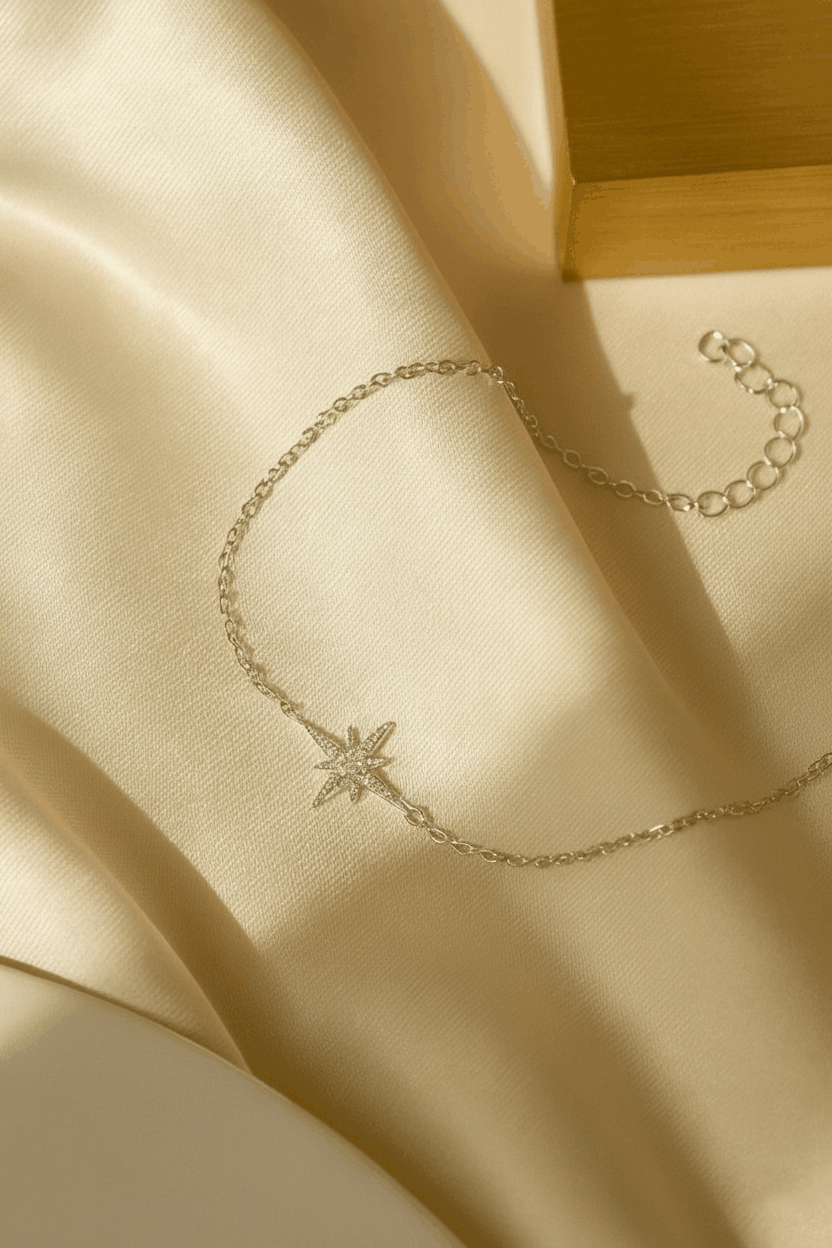 Astral Spark 925 Sterling Silver Bracelet for Women | Elegant Gold & White Gold Finish Bracelet by House Of RISMÉ House Of RISMÉ