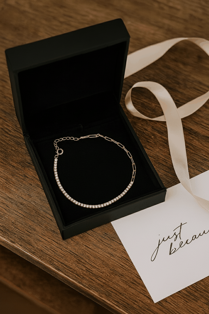 Duo Luxe 925 Sterling Silver Bracelet – Elegant Gold Plated Sterling Silver Bracelet for Women House Of RISMÉ