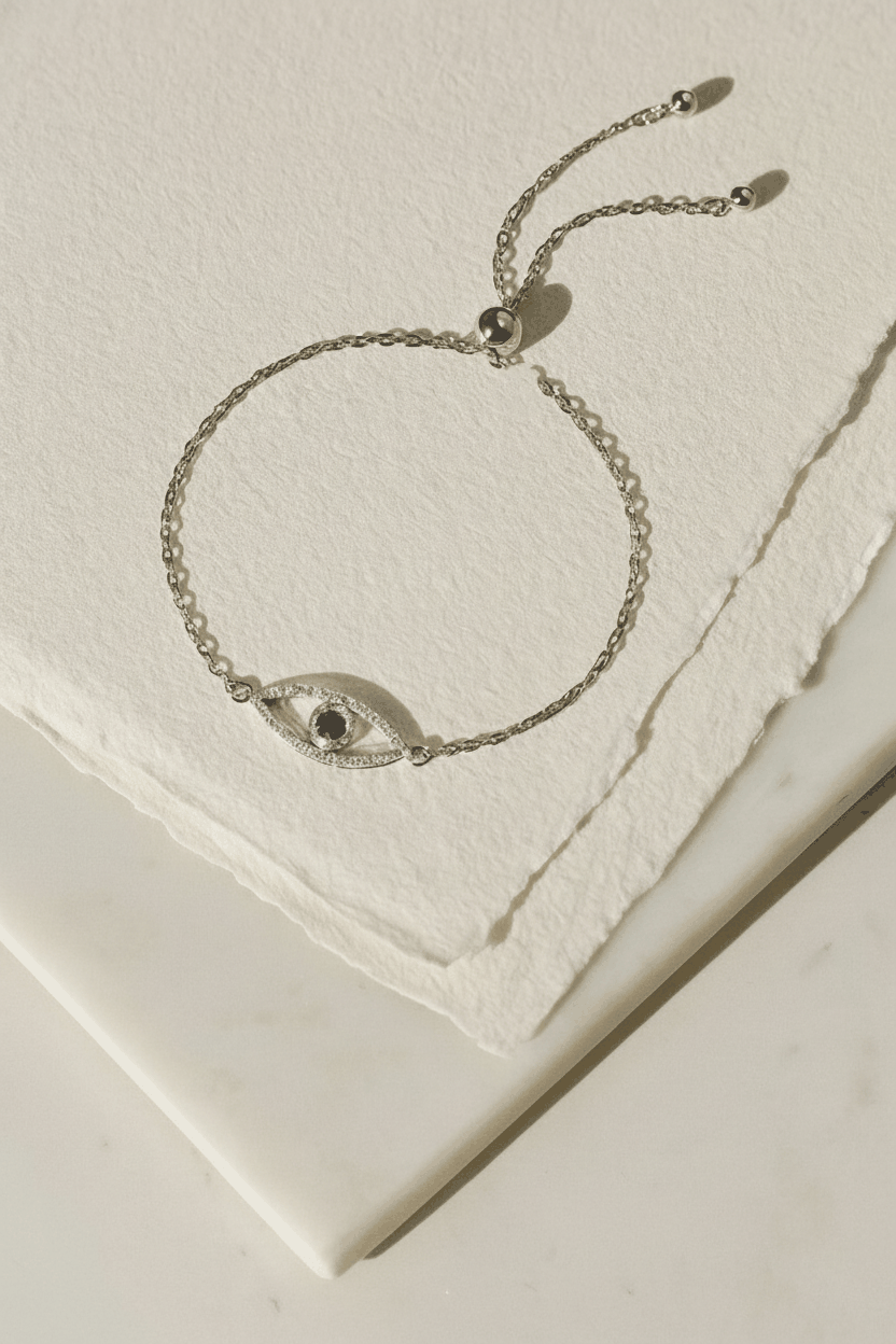 Guardian Glow 925 Sterling Silver Bracelet for Women | Elegant Gold & Silver Finish Protective Bracelet House Of RISMÉ