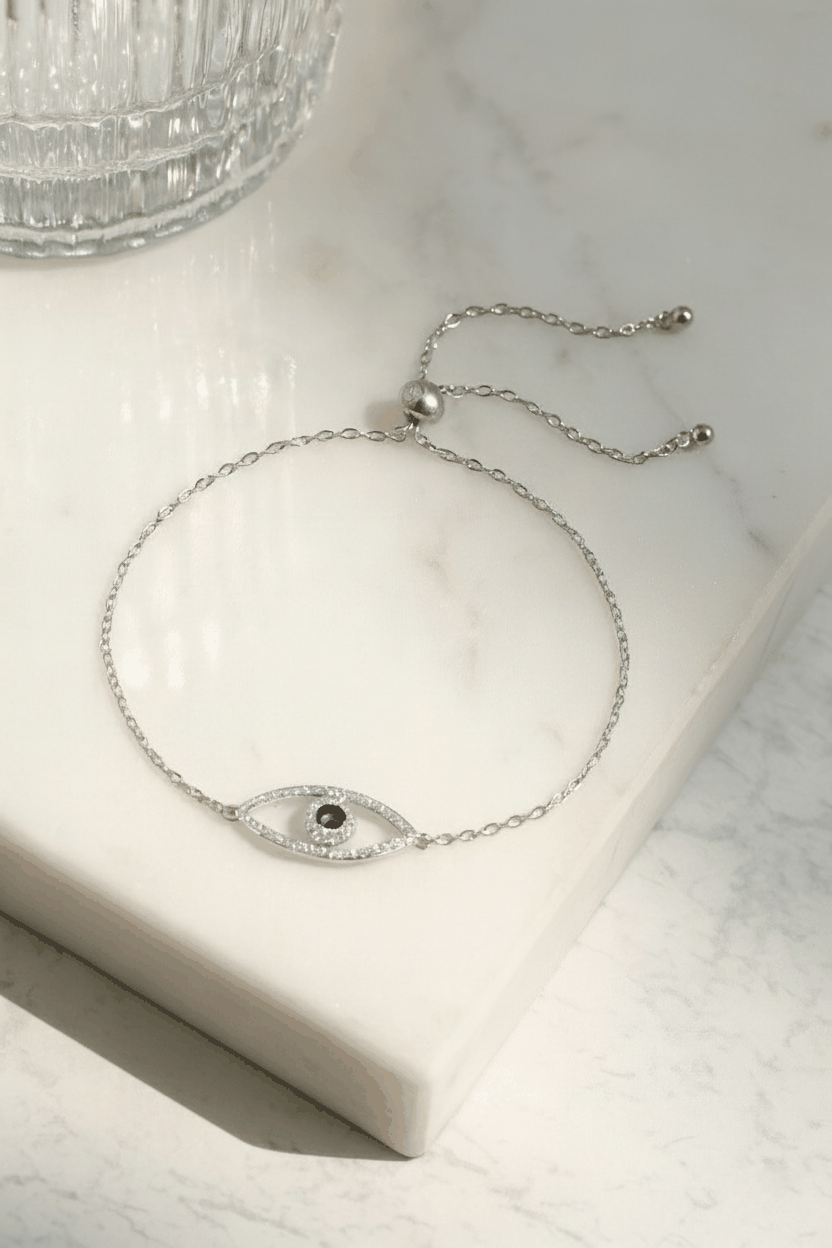 Guardian Glow 925 Sterling Silver Bracelet for Women | Elegant Gold & Silver Finish Protective Bracelet House Of RISMÉ