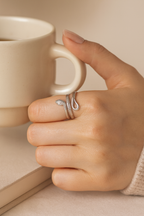 Seraphis 18K Gold Plated Adjustable Ring | Waterproof, Non-Tarnish Silver & Gold Luxury Band House Of RISMÉ