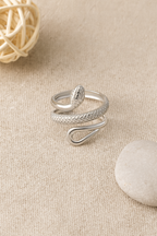 Seraphis 18K Gold Plated Adjustable Ring | Waterproof, Non-Tarnish Silver & Gold Luxury Band House Of RISMÉ